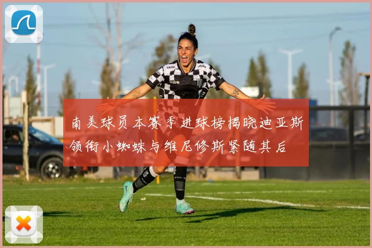南美球员本赛季进球榜揭晓迪亚斯领衔小蜘蛛与维尼修斯紧随其后