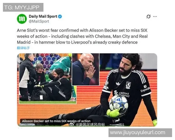 阿利森因伤缺阵六周将错过切尔西曼联皇马和曼城比赛 阿利森因伤缺阵六周将错过切尔西曼联皇马和曼城比赛